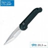Нож MARFIONE CUSTOM LUDT HIGH POLISH, CF HANDLE MT_LUDT CUSTOM CF